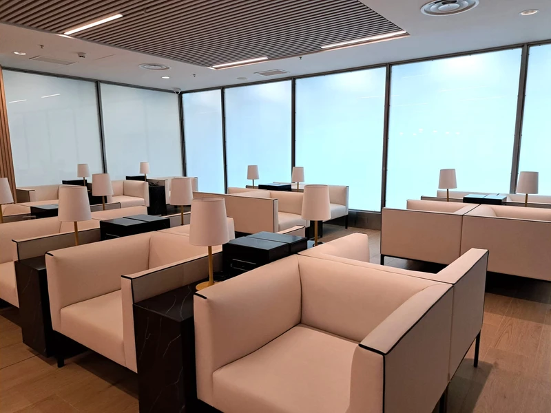 Sala Vip Gran V�a en la T4S del aeropuerto de Madrid-Barajas. Foto: Aena